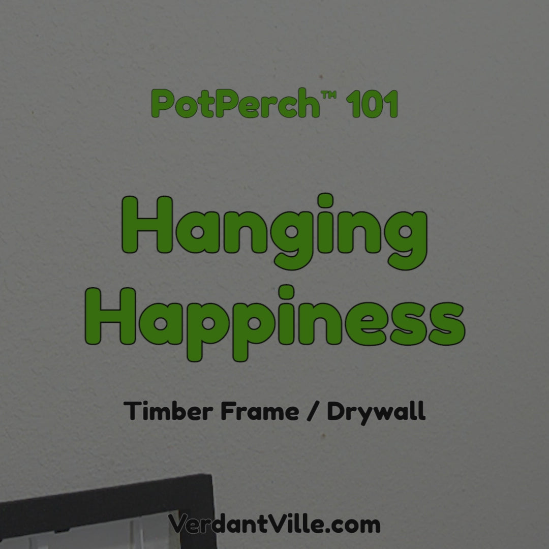 Load video: This video shows a sped up PotPerch Sprout installation video.